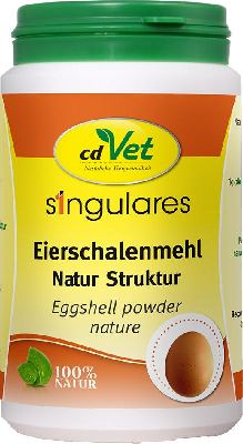 Singulares Eierschalenmehl Natur Struktur 350 g