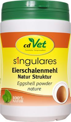 Singulares Eierschalenmehl Natur Struktur 1 kg