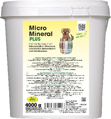 MicroMineral plus Hund &amp; Katze 4 kg