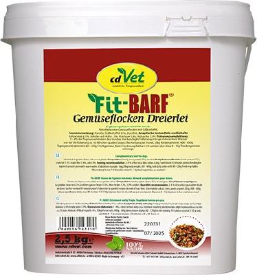 Fit-BARF Gemüseflocken Dreierlei 2,5 kg
