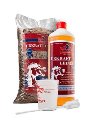 Einsteigerset (Öl + Granulat 1l + 2kg