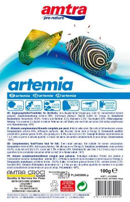 Artemia 100g Blister