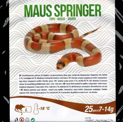 Maus Springer 25stk. 7-14g