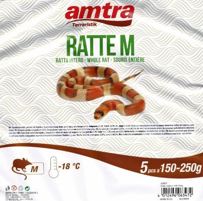 Ratte M 5stk. 150-250g