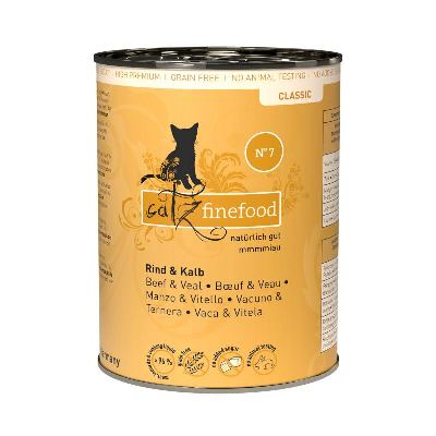 Catz finefood N° 7 Rind & Kalb Classic 400g