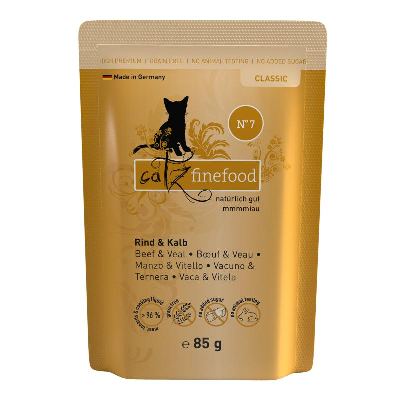 Catz finefood N° 7 Rind & Kalb Classic 85g