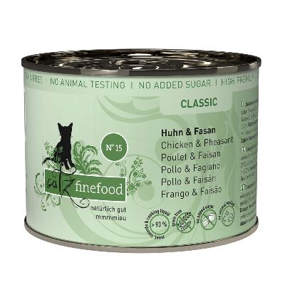 Catz finefood N° 15 Huhn & Fasan Classic 200g