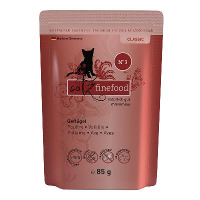 Catz finefood N° 3 Geflügel Classic 85g