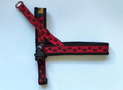 Norweger Führgeschirr Fleece S Rot