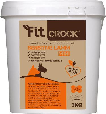 Fit-Crock Sensitive Lamm Mini 3 kg