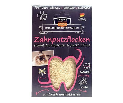 Qchefs Zahnputzflocken Katzen