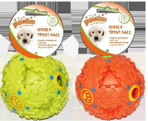 Pawise Giggle Treat Ball Large