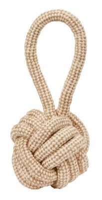 Ball am Seil Jute