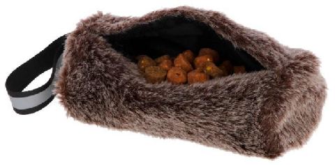 Snackdummy mit Fell 16x7cm